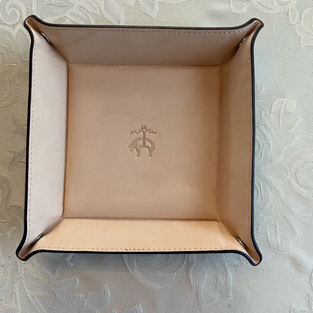 Brooks Brothers Leather Catch All